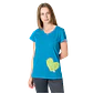 Polera Wilson Heart Tech Azul - Miniatura 1