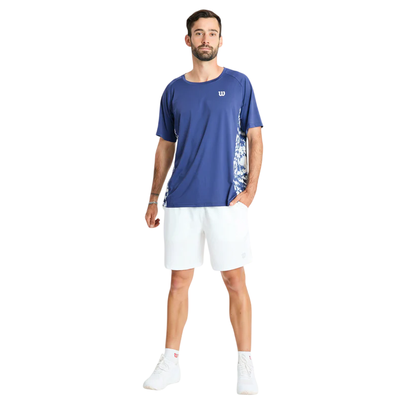 Polera Wilson Azul Run