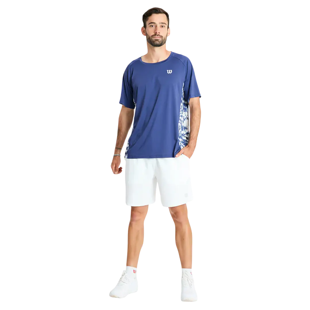Polera Wilson Azul Run 1