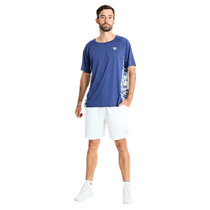 Polera Wilson Azul Run