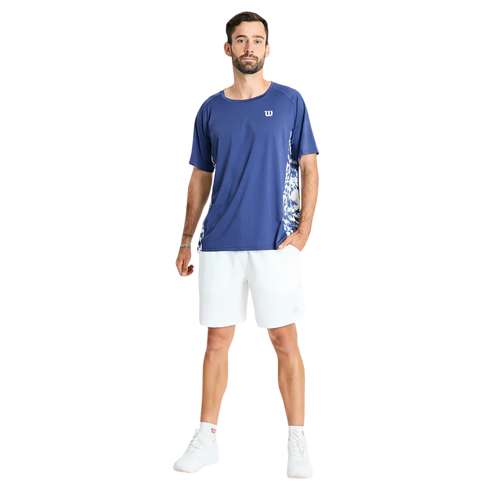 Polera Wilson Azul Run 1