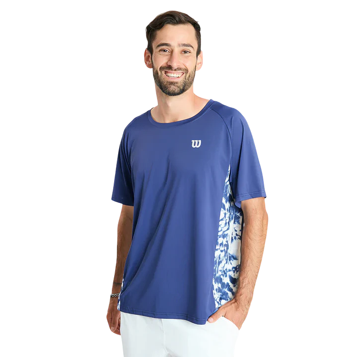 Polera Wilson Azul Run 2