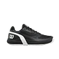 Zapatillas Wilson Rush Pro 5 Clay Black/ White - Miniatura 1