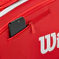 Bolso de Tenis Wilson Super Tour Red 15PK - Miniatura 4
