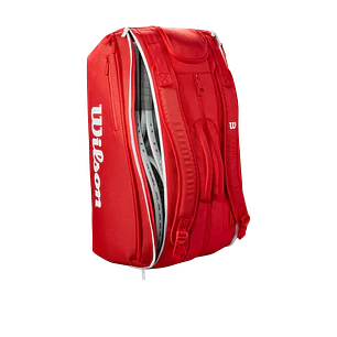 Bolso de Tenis Wilson Super Tour Red 15PK