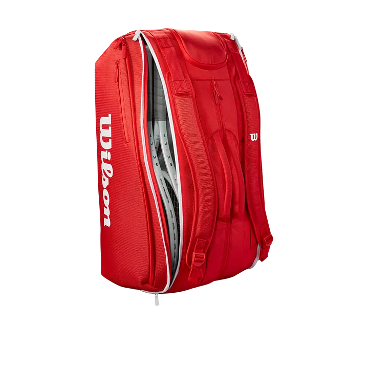 Bolso de Tenis Wilson Super Tour Red 15PK 2