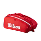 Bolso de Tenis Wilson Super Tour Red 15PK - Miniatura 1