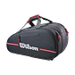 Bolso Paletero de Pádel Wilson Team Bag Black - Miniatura 1