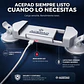 Soporte Móvil Acepad con Carga Inalámbrica Blanco - Miniatura 3