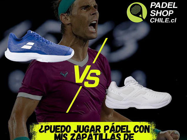 Zapatillas de pádel vs tenis: ¿sirve la misma?