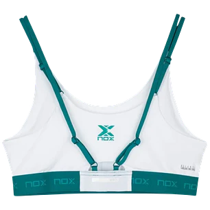 Sujetador Nox Pro White Ivy Green