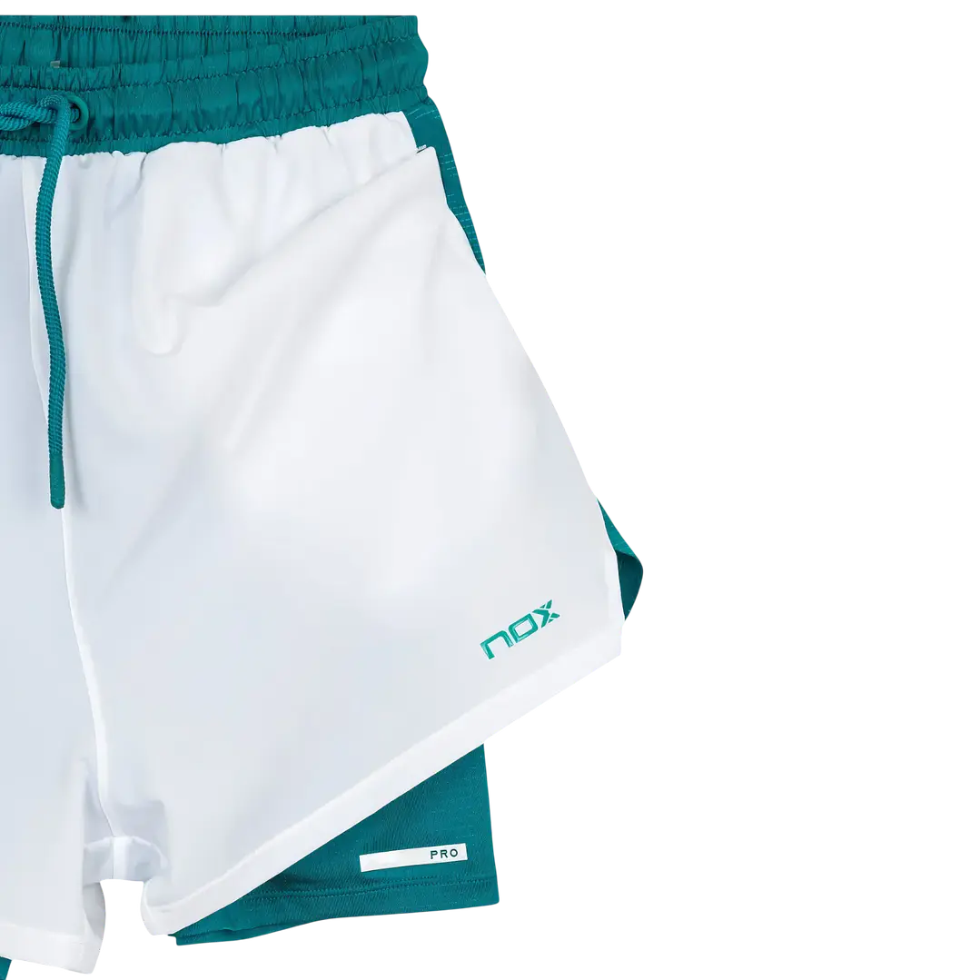 Short Nox Pro White Ivy Green 3