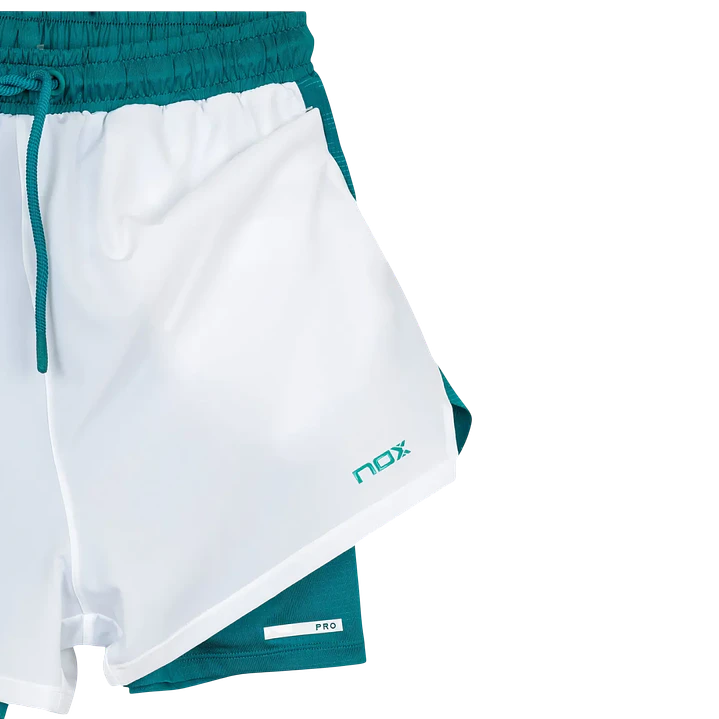 Short Nox Pro White Ivy Green 3