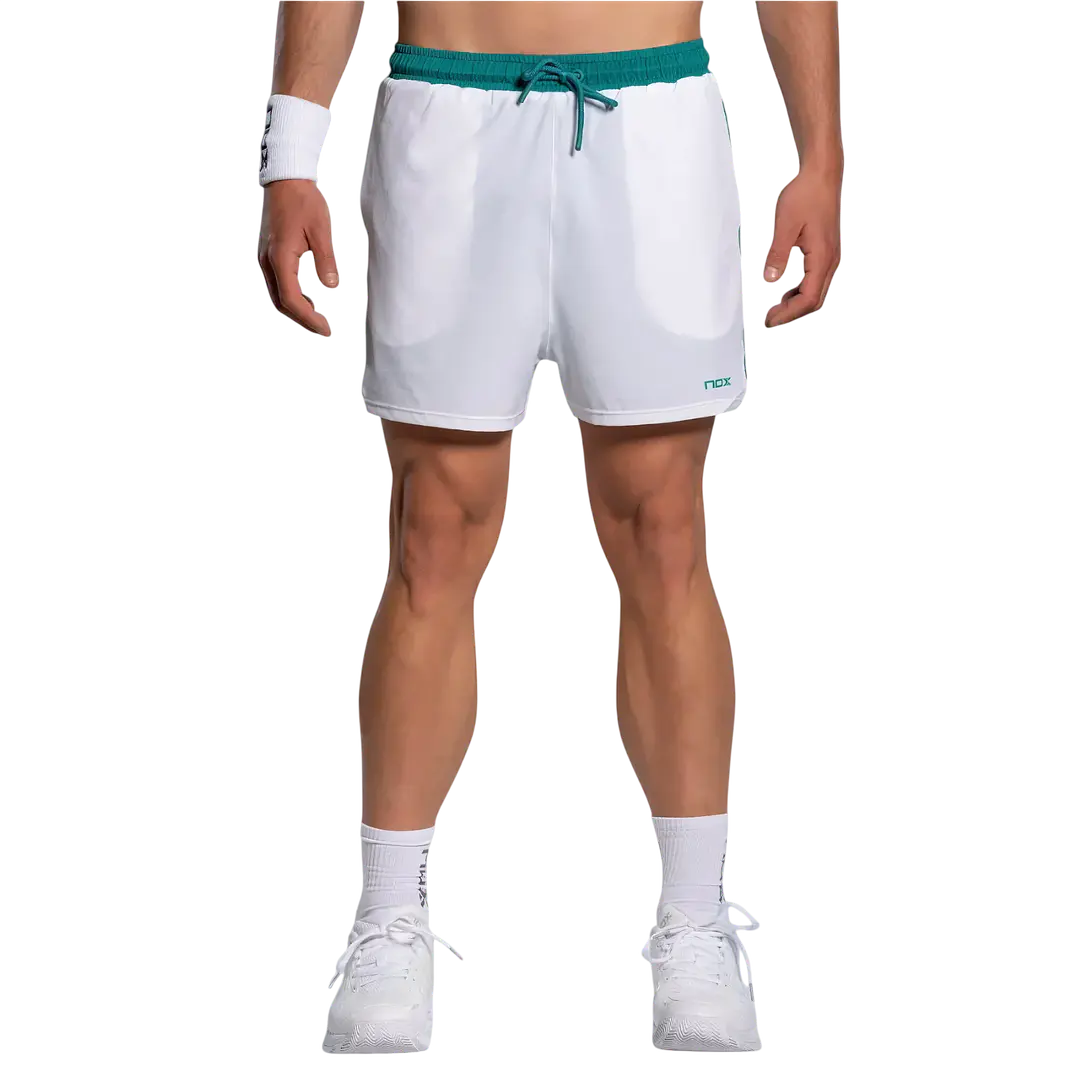 Short Nox Pro White Ivy Green 4