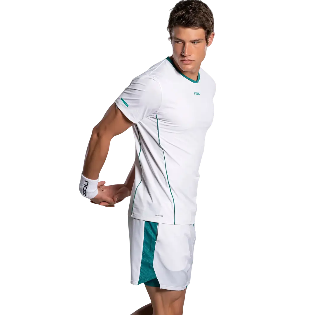 Polera Nox Pro White Ivy Green 3
