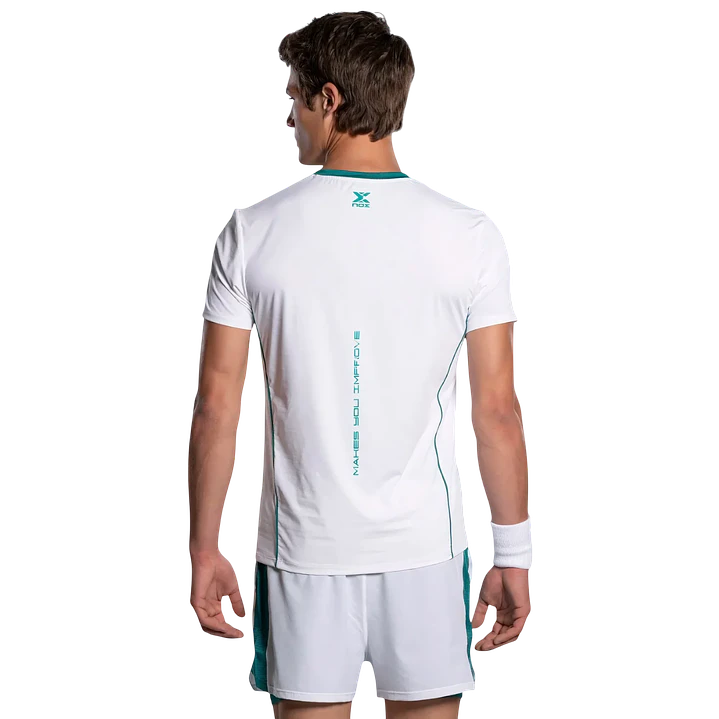 Polera Nox Pro White Ivy Green 4