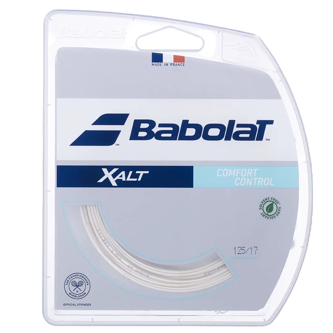 Cuerda de Tenis babolat Xalt 12M Spiral White 1