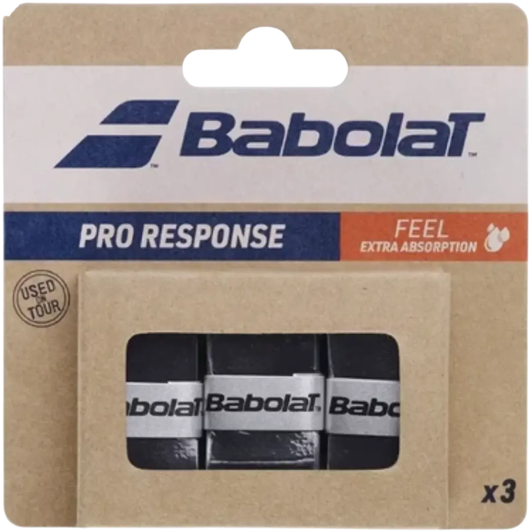 Overgrip Babolat Pro Response Negro x3 1