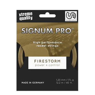 Cuerda de Tenis Signum Pro Firestorm Dorada