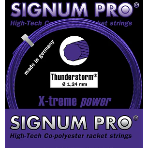 Cuerda de Tenis Signum Pro Thunderstorm Morada