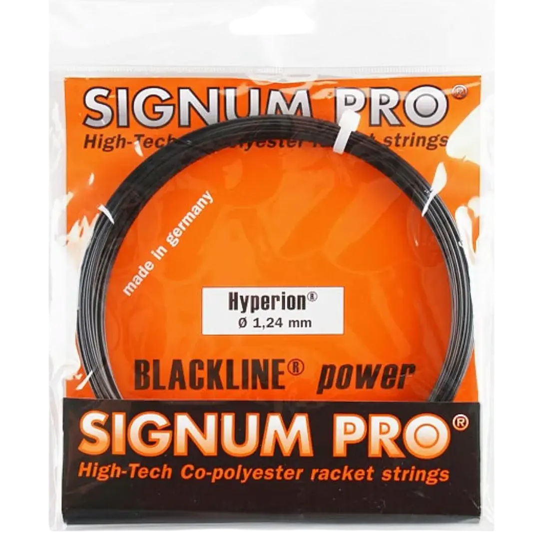 Cuerda de Tenis Signum Pro Hyperion Negro 1