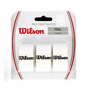 Overgrip Wilson Pro Perforated Blanco X3