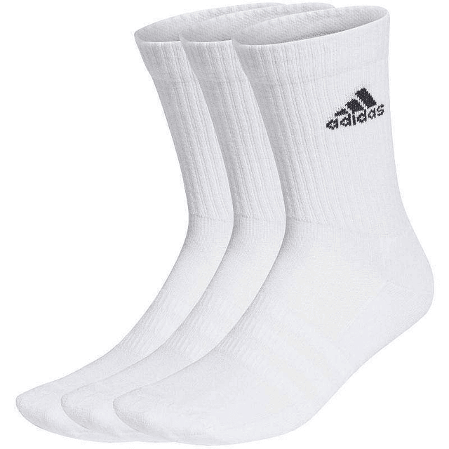 Calcetines Adidas Cushioned Blanco 3 Pares