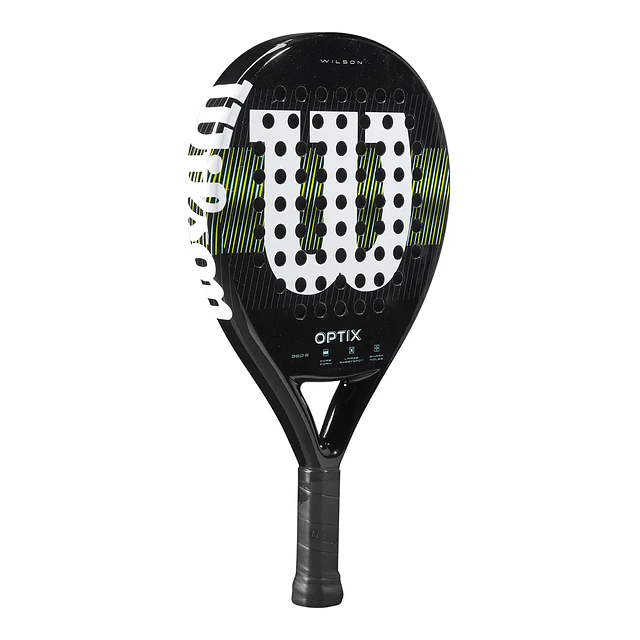 WILSON OPTIX V1 BLACK PADEL 