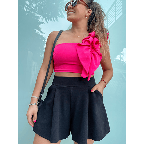 Falda Short Fiona Negra