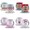 20 Artes para Caneca Batizado Editável em Corel Draw