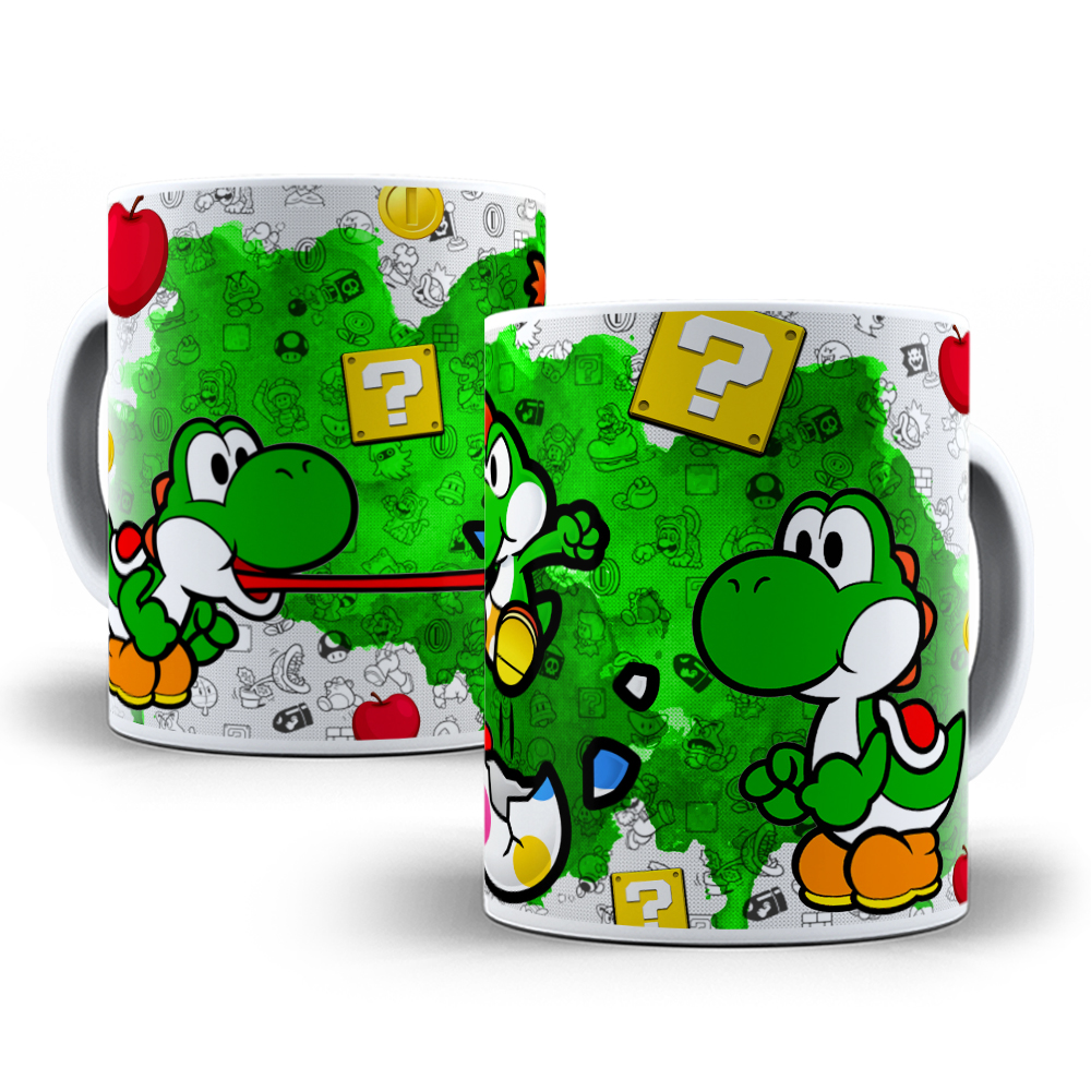 8 Artes Caneca Super Mario Editável em Photoshop 5