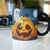 10 Artes para Caneca Halloween Editável Corel Draw + Png