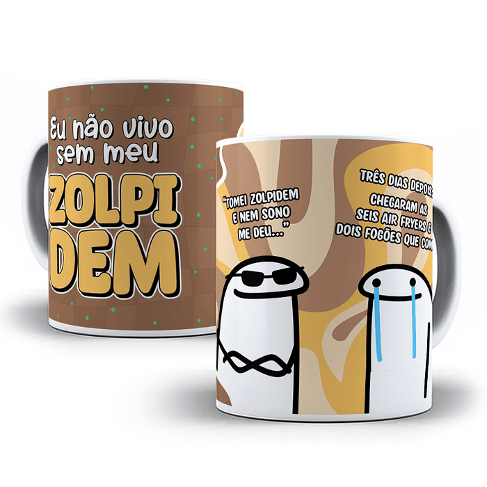 17 Artes para Caneca Flork Hipocondríaco em Jpg