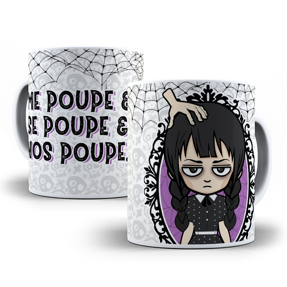 24 Artes Caneca Wandinha Jenna Ortega em Jpg  5