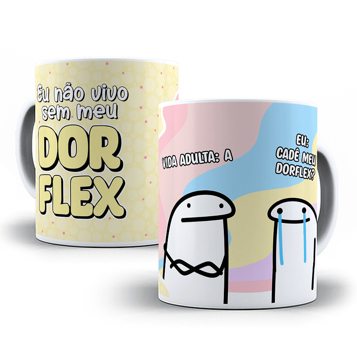 17 Artes para Caneca Flork Hipocondríaco em Jpg