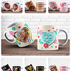 47 Artes para Caneca Familia Editável em Corel Draw