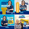 10 Artes Mídias Sociais Campanha Politica Eleitoral Editáveis Photoshop