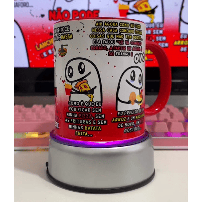 Arte Caneca Fui na Nutricionista Agora Pouco Flork Arquivo Png  