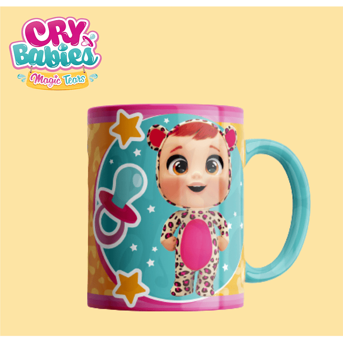 7 Artes Caneca Baby Crys Editável em Photoshop