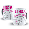 18 Artes Caneca Flork Amigas Editável Corel Draw + Png