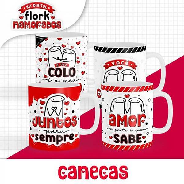 Pacote Sublimação Flork Bento Memes Dia dos Namorados Completo 7