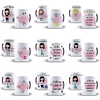 103 Artes para Caneca Profissões Feminina Editável em Corel Draw + Png