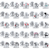 83 Artes Caneca Flork Editável em Corel Draw + Png