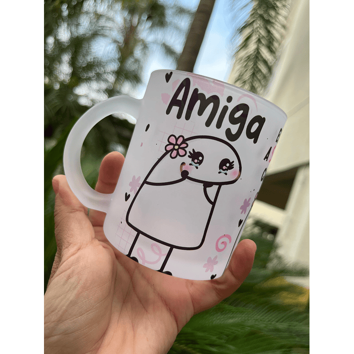 Arte para Caneca Amiga eu não tive sorte em te conhecer... Tive o Privilégio Arquivo Png  