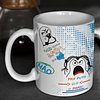 Arte Caneca Quem que te critica vai te dar um leite NÂO Arquivo Png