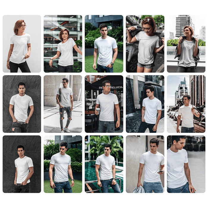 Mockups para Camisa em Photoshop