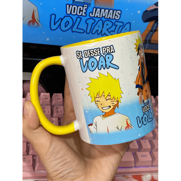 Arte para Caneca Céu Azul Naruto em Jpg  