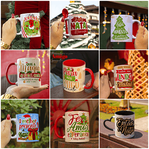 40 Artes para Caneca Natal em Jpg