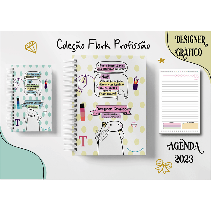 Arquivo Agenda Flork Profissões 2023 