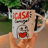 Arte Caneca Flork Limpa a Casa Comigo Arquivo Png  